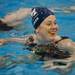 Michigan freshman Barbara Lanier warms up before the Collegiate Water Polo Association Final against Princeton on Sunday, April 28. Daniel Brenner I AnnArbor.com